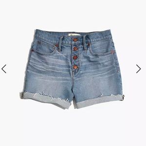 Madewell High-Rise Denim Shorts size 25